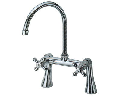 Gooseneck Kitchen Faucet - Deck Mount