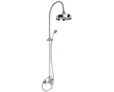 Bristol Exposed Shower Pipe Column - Lever Handle