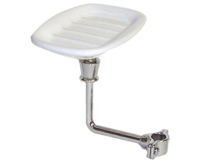 Clamp on Soap Dish For Overhead Shower