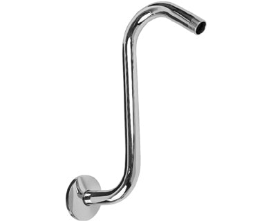 S Shaped Shower Arm - Chrome