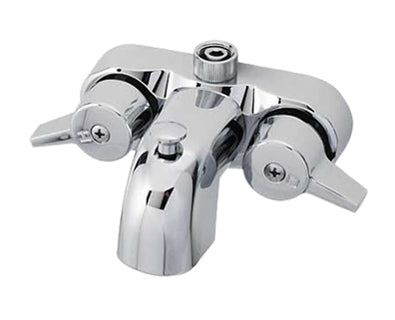 Clawfoot Tub Faucet With Shower Connection - Lever Handles
