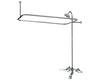 Clawfoot Tub to Shower Kit - Lever Handles
