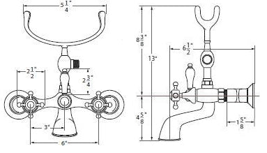 Pacifica Faucet Specs