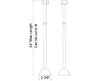 Deck Mount Water Supply Line Specs