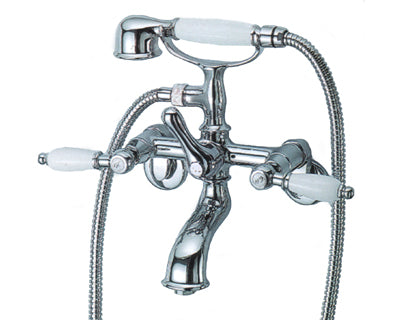Chrome Tub Faucet With Hand Shower