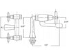 Euro Deck Mount Faucet Specs