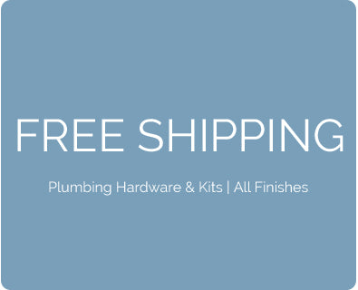 Free Shipping on All Plumbing Hardware