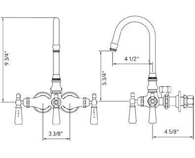 Goose Tub Faucet Specs