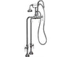 Gooseneck Faucet with Freestanding Supply Lines  - Shutoffs