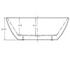 Maui Tub Specs Front