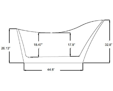 Napa Tub Specs Front