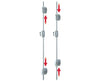 Sliding Brackets for Installation