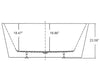 Orient Tub Specs Front