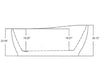 Paris Tub Specs Front