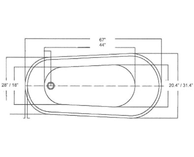 Paris Tub Specs Top