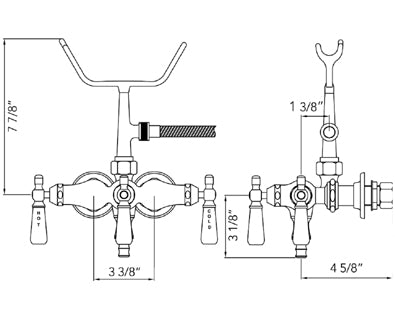 Spigot Tub Faucet Specs