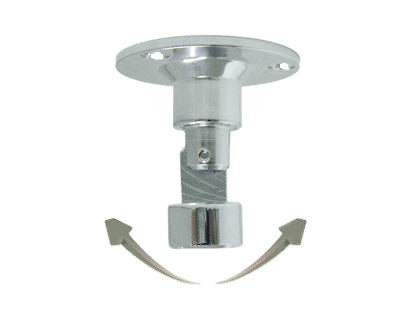 Swivel Shower Rod Support Flange - Angled Wall