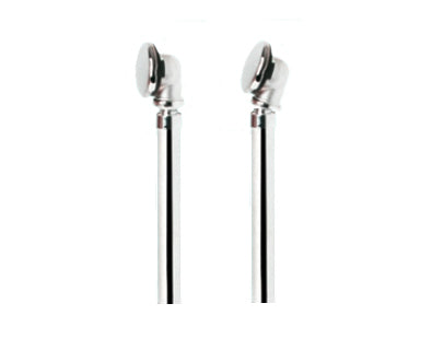 Swivel Overflow Head - Chrome