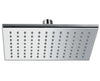 Uno Rectangular Shower Head - Chrome